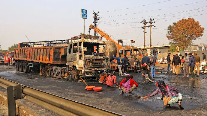 Tragic Tanker Fire on Jaipur-Ajmer Highway: What Happened?